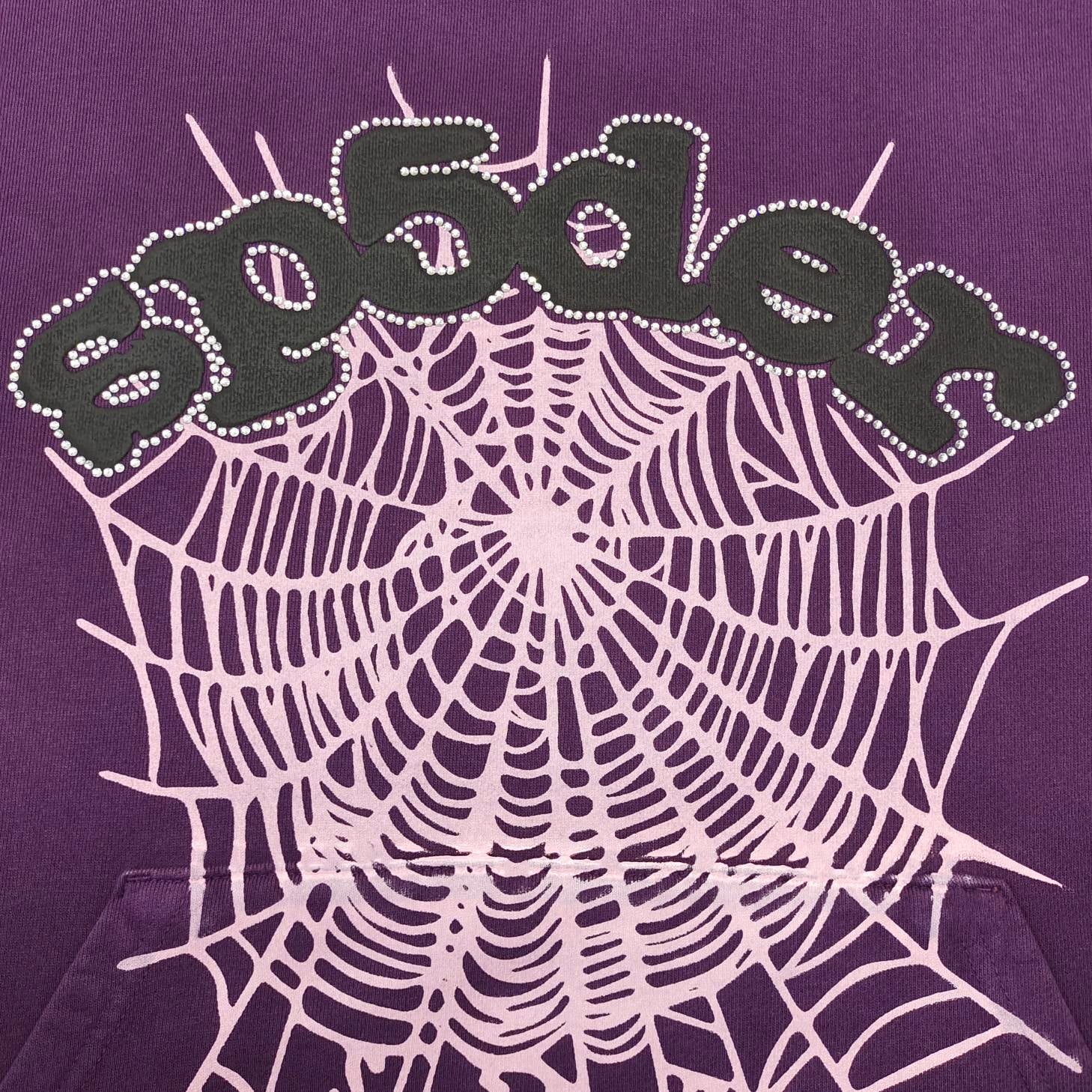 SP5DER WEB HOODIE PURPLE