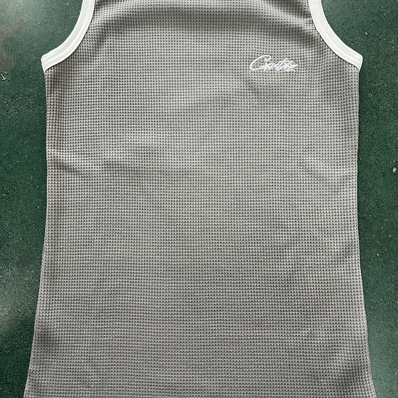 CORTEIZ OG CONTRAST TANK TOP WHITE