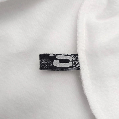 SP5DER OG RHINESTONE LOGO HOODIE WHITE