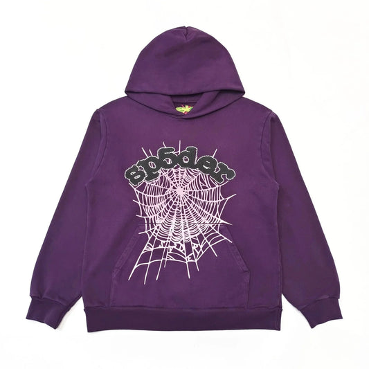 SP5DER WEB HOODIE PURPLE