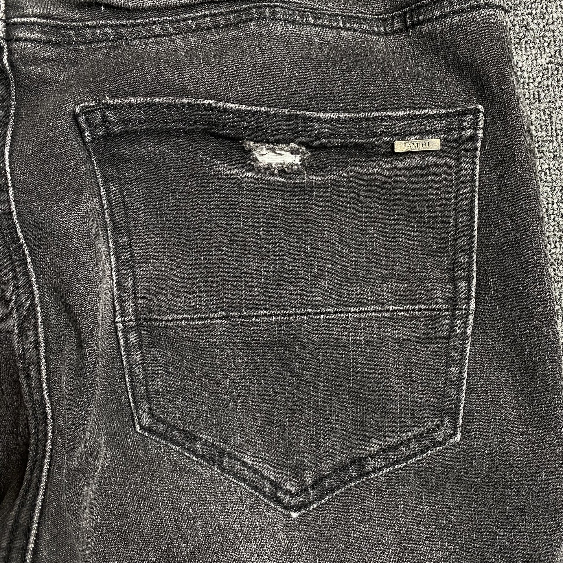 AMIRI SLASH SLIM JEANS