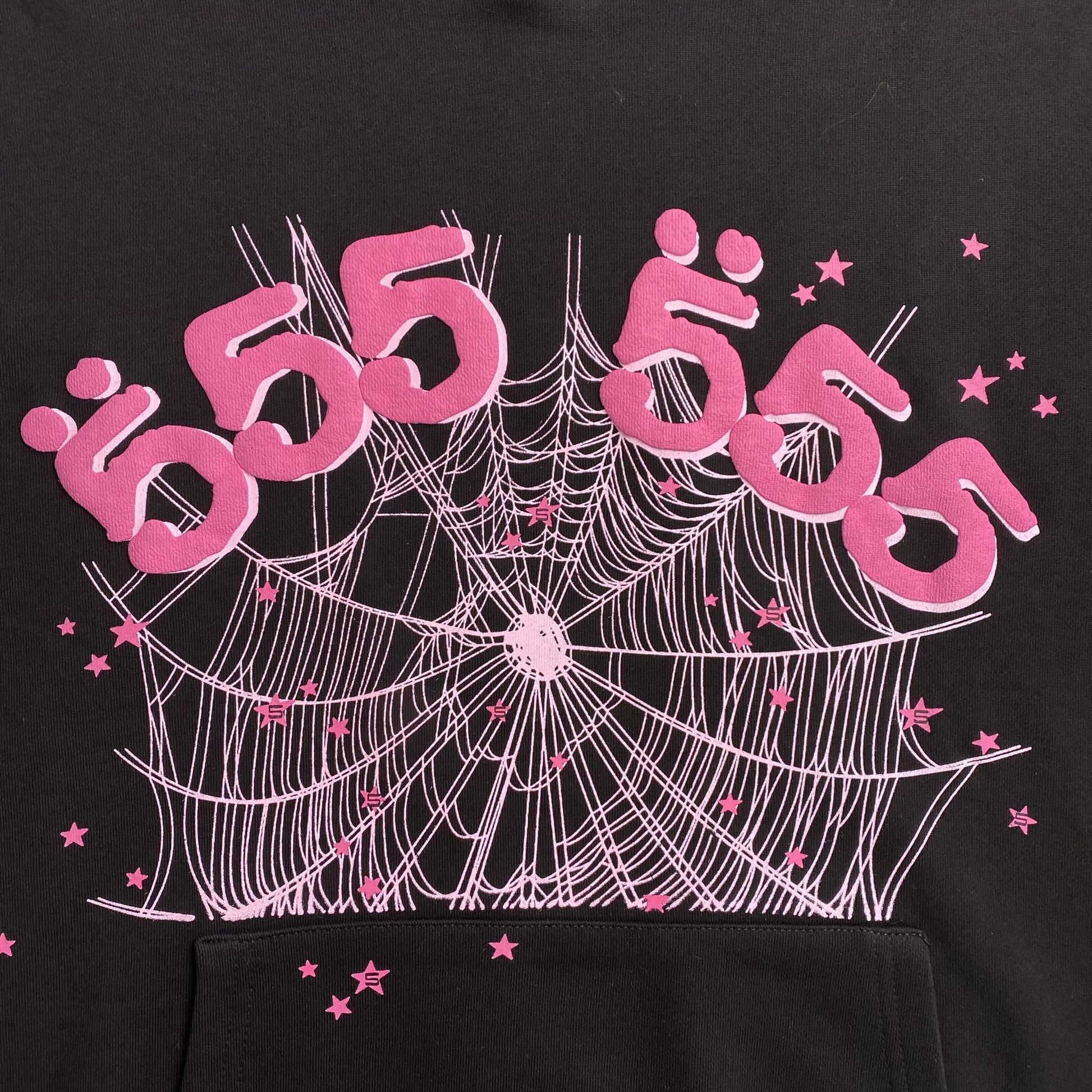 SP5DER ANGEL NUMBER HOODIE BLACK