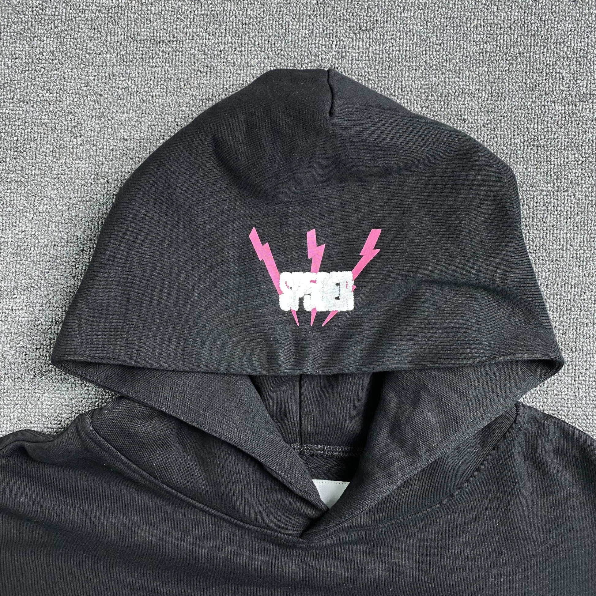 SP5DER ANGEL NUMBER HOODIE BLACK