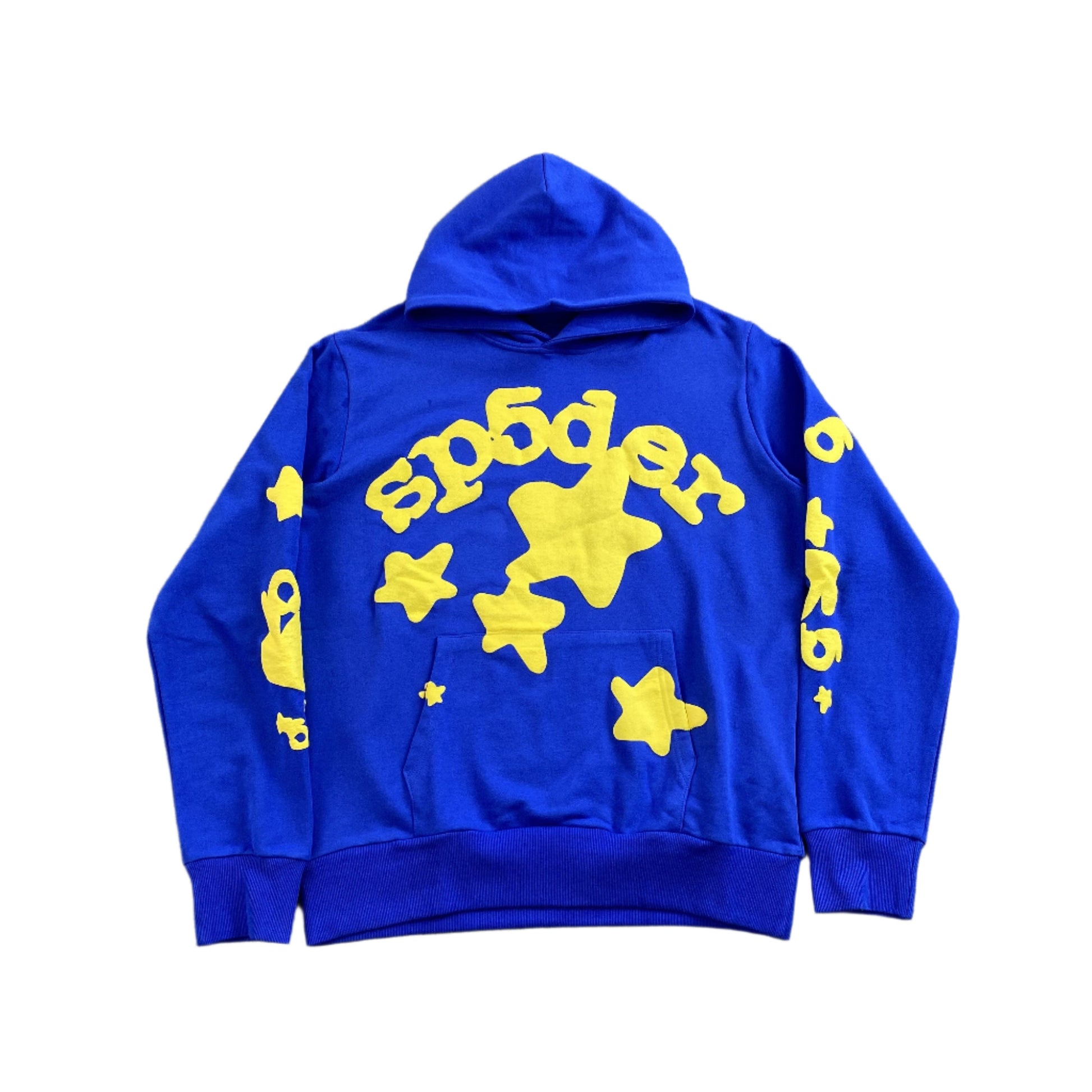 SP5DER BELUGA HOODIE TC BLUE