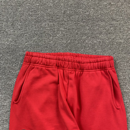 SP5DER BELUGA SWEATPANTS RED