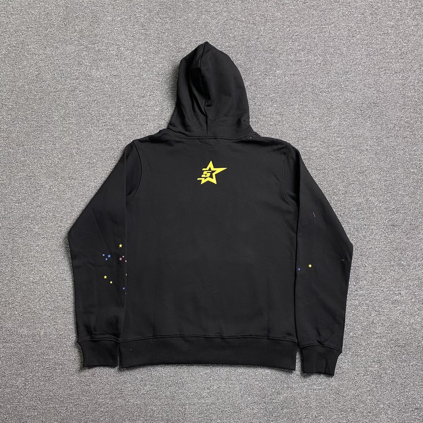 SP5DER P*NK HOODIE BLACK