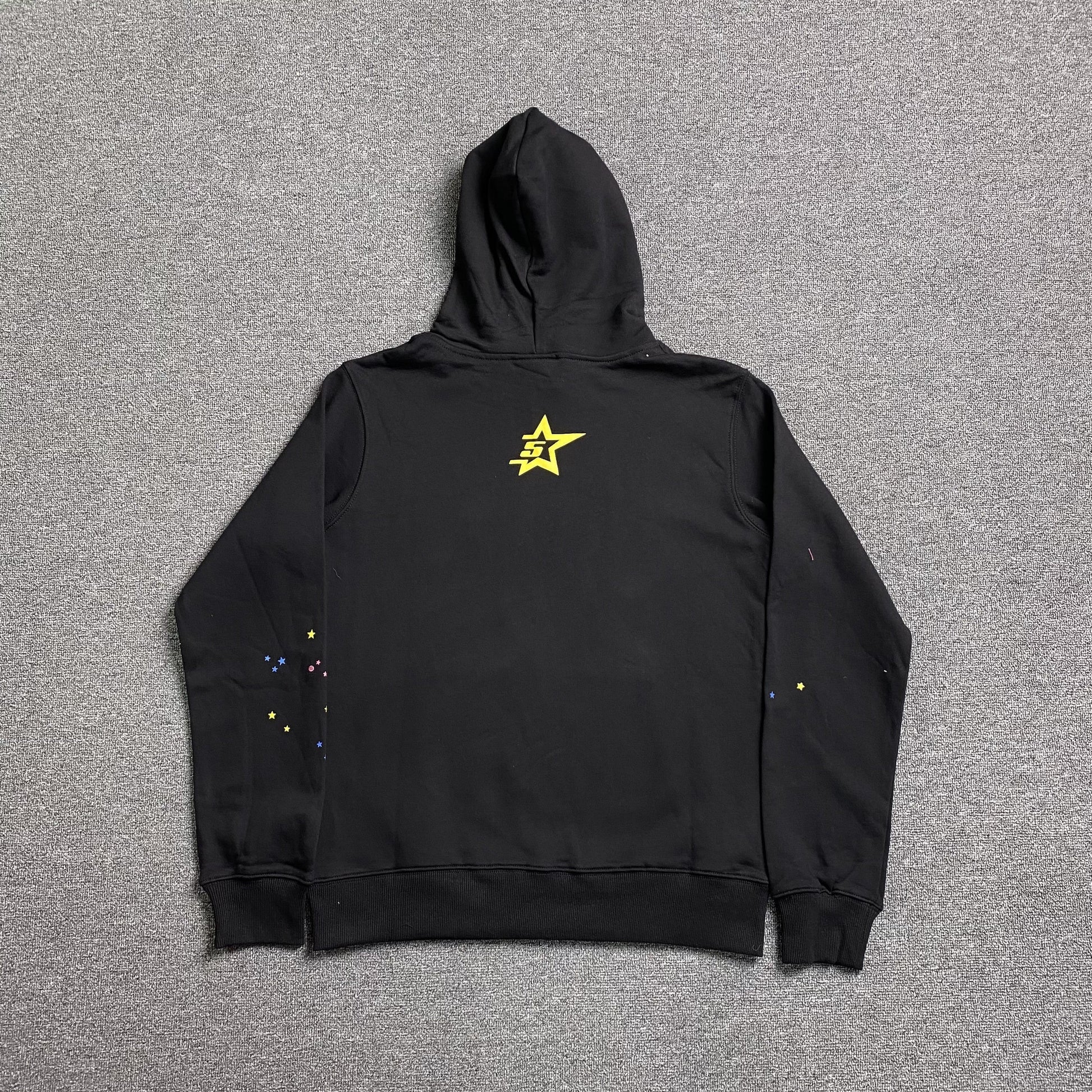 SP5DER P*NK HOODIE BLACK