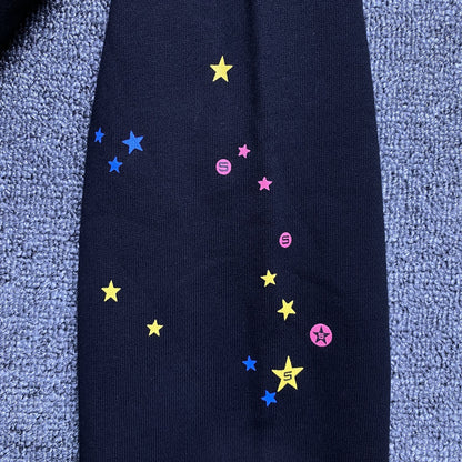 SP5DER P*NK HOODIE BLACK