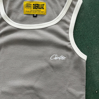 CORTEIZ OG CONTRAST TANK TOP WHITE