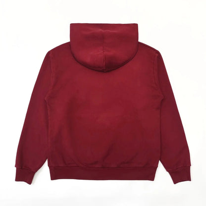 SP5DER LOGO HOODIE MAROON