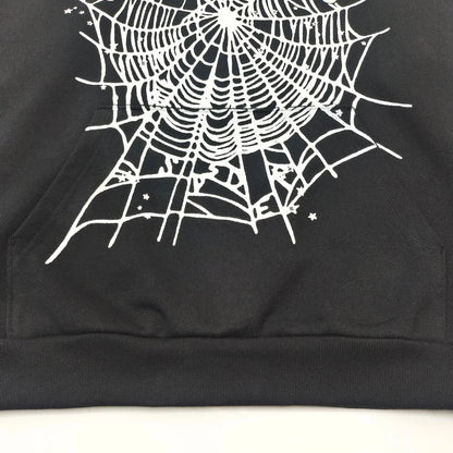 SP5DER OG WEB HOODIE BLACK
