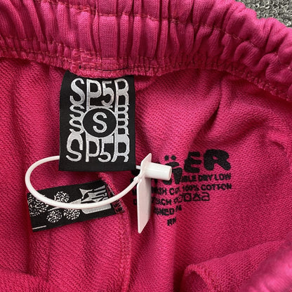 SP5DER P*NK SWEATPANTS PINK