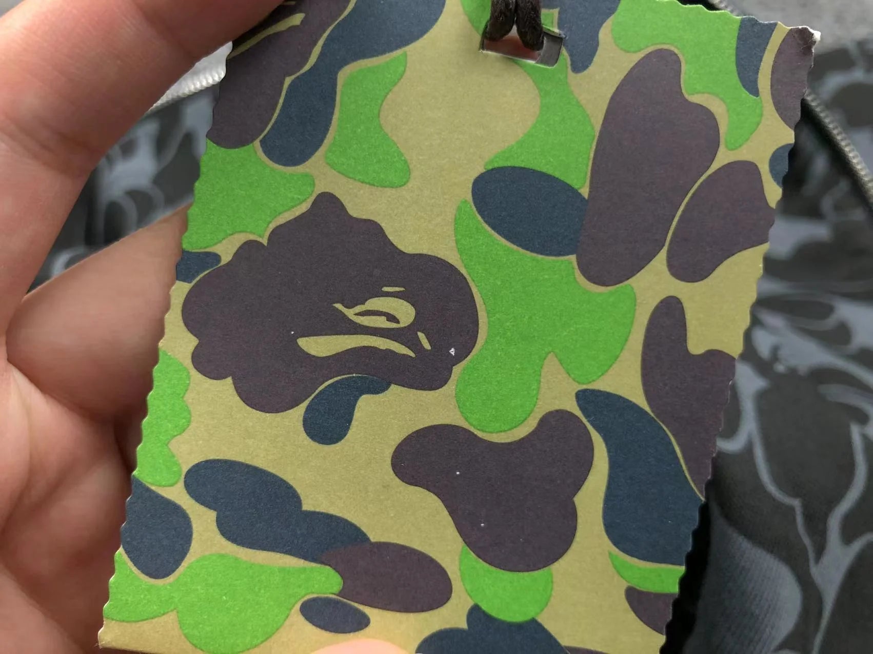 BAPE X DOVER STREET MARKET SPECIAL CAMO SHARK FULL ZIP HOODIE BLACK